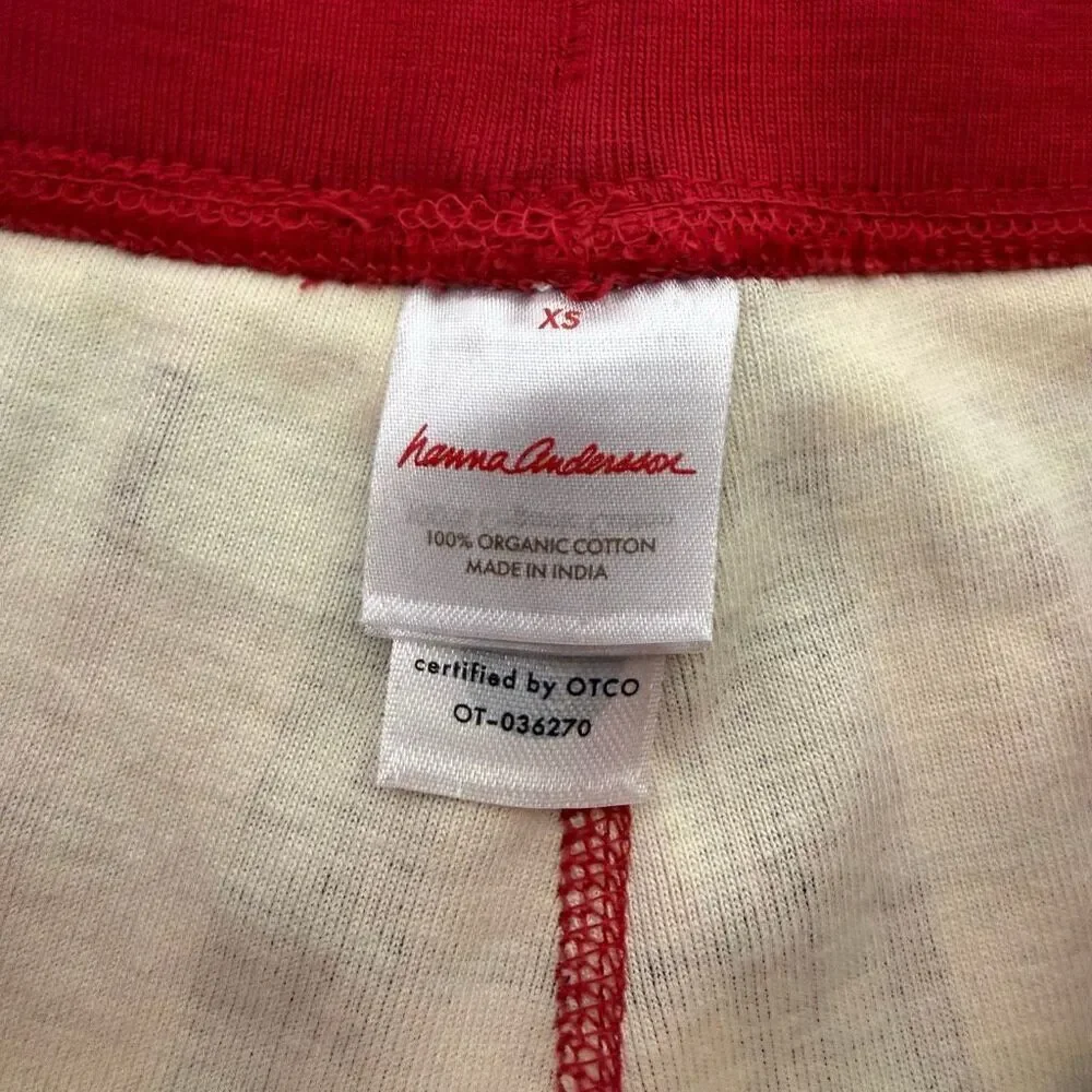 Hanna Andersson Women's XS Holiday Jogger Pajama Pants